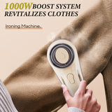 Portable Steam Brush – Handheld Garment Steamer, Dry & Wet Modes