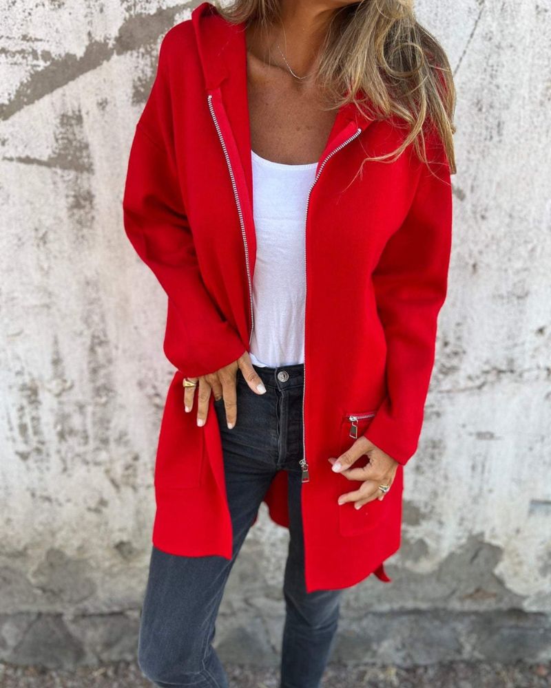 Enhanced Product Title: Naomi™ Casual Hoodie Jacket for Women - Stylish & Comfortable Zip-Up Sweatshirt 

This title includes keywords that potential customers might search for, such as "casual," "hoodie," "jacket," "women," "stylish," and "comfortable."