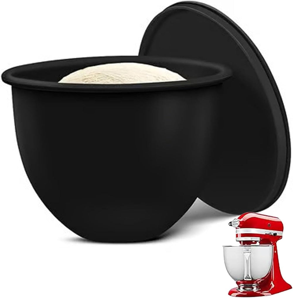 Silicone Mixing Bowl Liner for KitchenAid – 4.5-5 Qt, Non-Stick & Lid