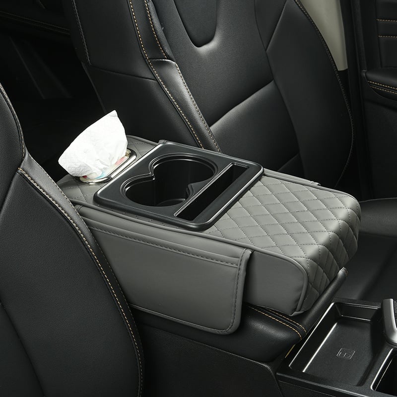 Enhanced Product Title: "Kunstleder Auto Armlehnenauflage mit Getränkehaltern & Ablage - Ergonomisches Design für Komfort und Ordnung" 

This title includes relevant keywords while emphasizing the product's features and benefits, making it more appealing