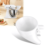 Optimized Product Title: "Mehl-Trichter für Küchenmaschinen – Spill-Free Design für müheloses Backen" 

This title includes relevant keywords while emphasizing the product's benefits, making it more appealing for Google Shopping.