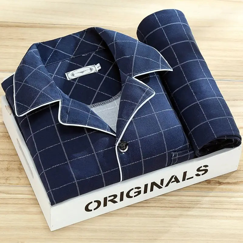 Decotic Striped Pajama Set for Men