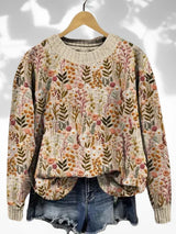 Enhanced Product Title: "Eleonora Women's Floral Print Cozy Sweater - Comfortable and Stylish Pullover" 

This title includes relevant keywords while maintaining clarity and appeal for potential customers.