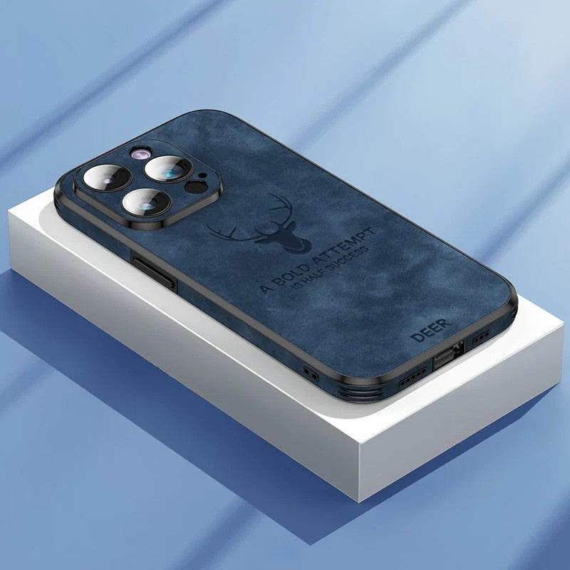 Veltro Genuine Suede iPhone Case