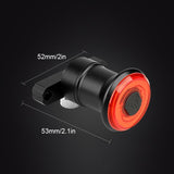 Smart Bike Tail Light – Brake Sensor, 100 Lumen & IPX6 Waterproof, USB Rechargeable