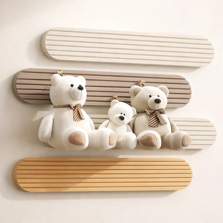 Self-Adhesive Bulletin Board Panels – Cork-Look, No-Drill, Reusable, with Pins