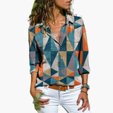 Women's Blouse – Floral Print, Flowing Fit & Summer Style