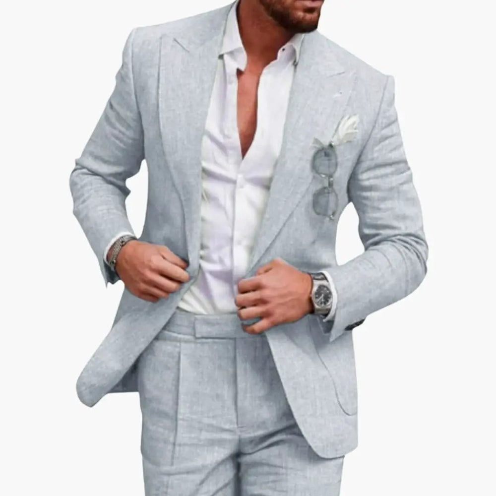 Men's Business Suit – Two-Piece Design & Formal Style