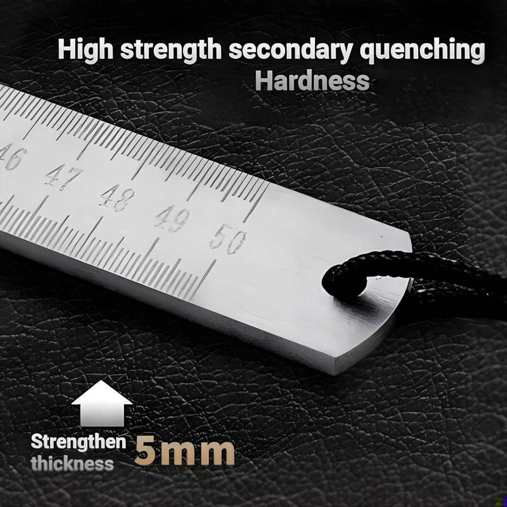 Optimized Product Title: "Edelstahl-Lineal mit Präzisen Lasergravierten Markierungen – Langlebiges Messwerkzeug für Handwerk und DIY-Projekte" 

This title includes relevant keywords while providing additional context about the product's durability and in