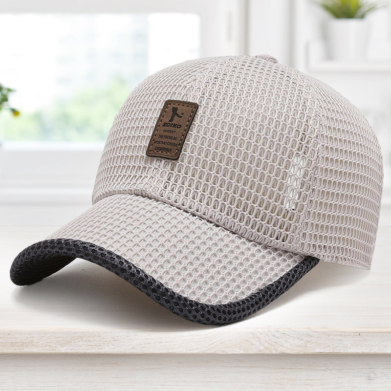 Mesh Baseball Cap – Unisex, UV Protection, Breathable, Adjustable 56–60cm