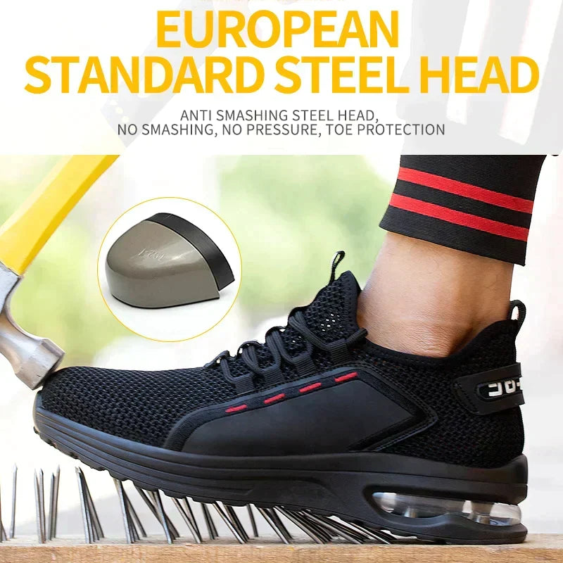 Ultra-Lightweight Steel Toe Safety Shoes - SteelFlex One