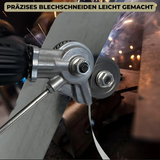 Metal Cutting Drill Attachment – Burr-Free Cuts, Double Head & Universal Fit