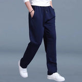 Niels Lightweight Men's Joggers - Dark Blue