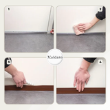 Silicone Door Draft Seal – 99cm Cuttable, 3M Adhesive & Soundproof Weather Strip