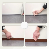 Silicone Door Draft Seal – 99cm Cuttable, 3M Adhesive & Soundproof Weather Strip