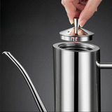 Stainless Steel Oil Dispenser Bottle – 18/8 Steel, Drip-Free Spout, 500/700/1000ml