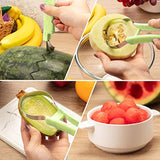 Melonenballer Set mit V-Messer Edelstahl