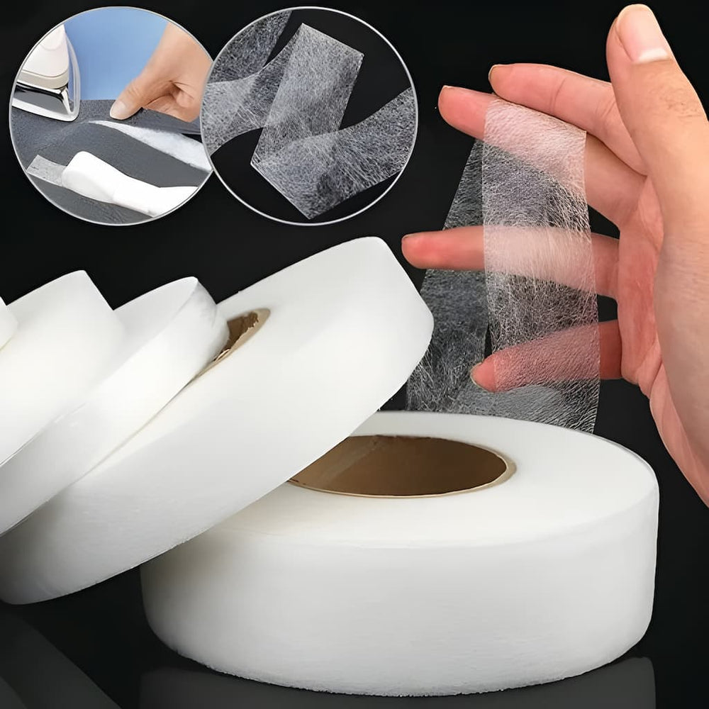 Iron-On Hem Tape – No-Sew, Washable, 20m × 2cm Fabric Bonding Roll