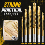 BowLift | Titanium-coated high-speed steel bits with tags (6 pcs.)