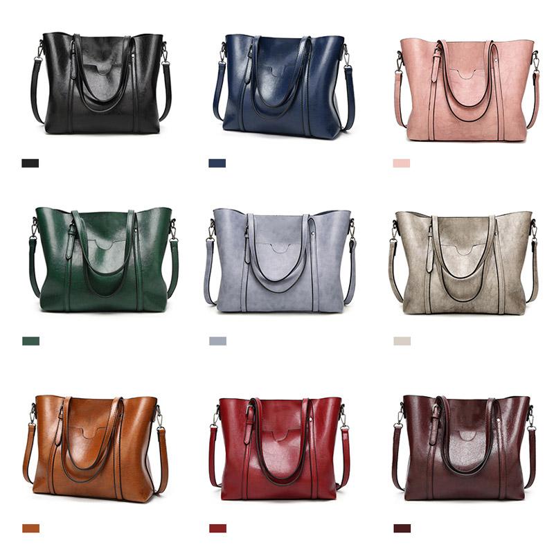 Women's Leather Handbag – Large Capacity, Adjustable Strap & 30×12×26cm PU Leather