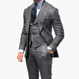 Men's Three-Piece Suit – Vest, Jacket & Pants