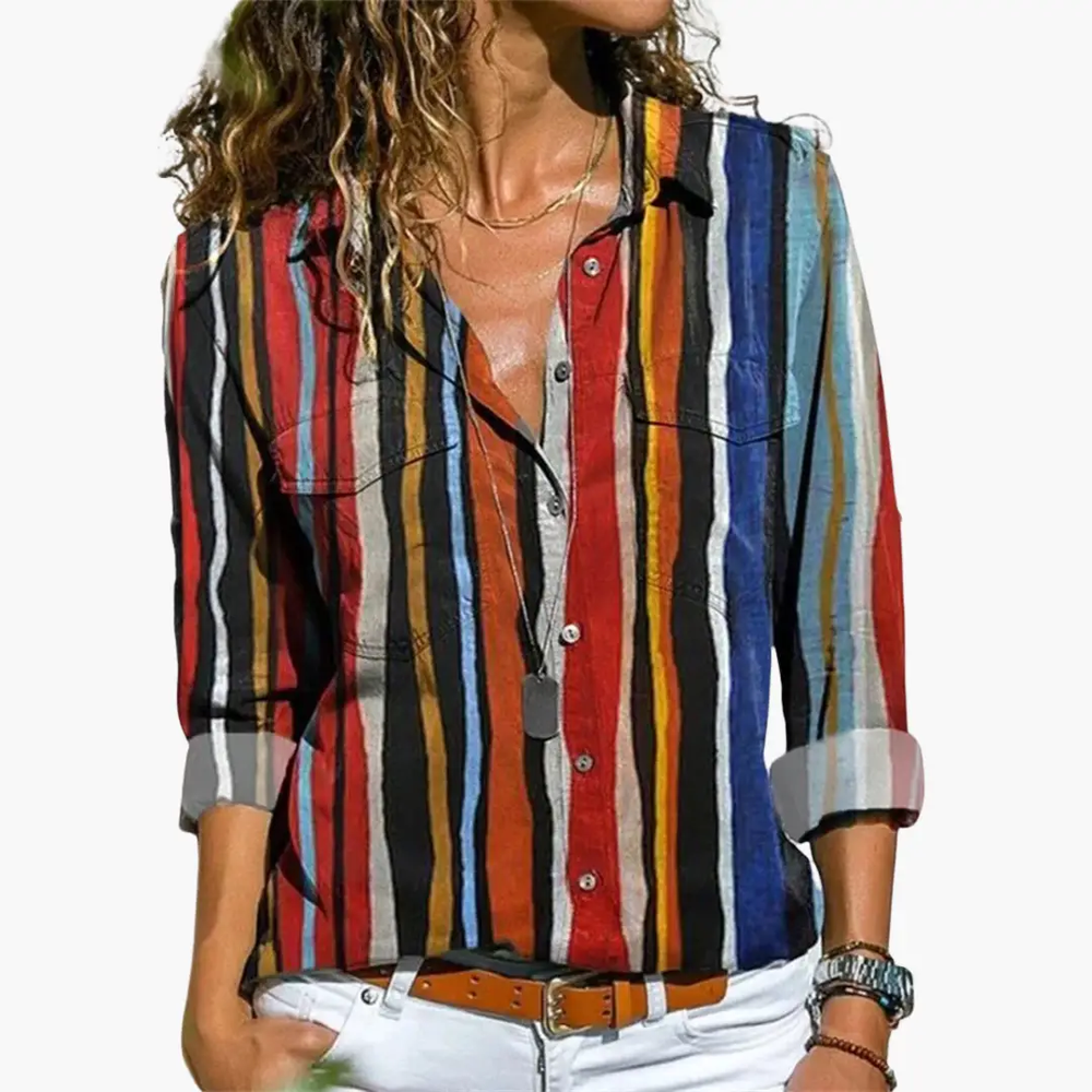 Blouse – Women's, Loose Fit & Flowy Design