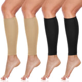 ComfortFlow Support Socks | Soft Highly Elastic Calf Compression - for Muscle Recovery and Circulation Enhancement Kalsten