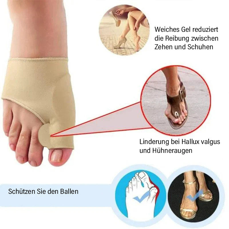 Unisex Bunion Toe Separator – Gel Cushion, Lycra & Hallux Valgus Corrector