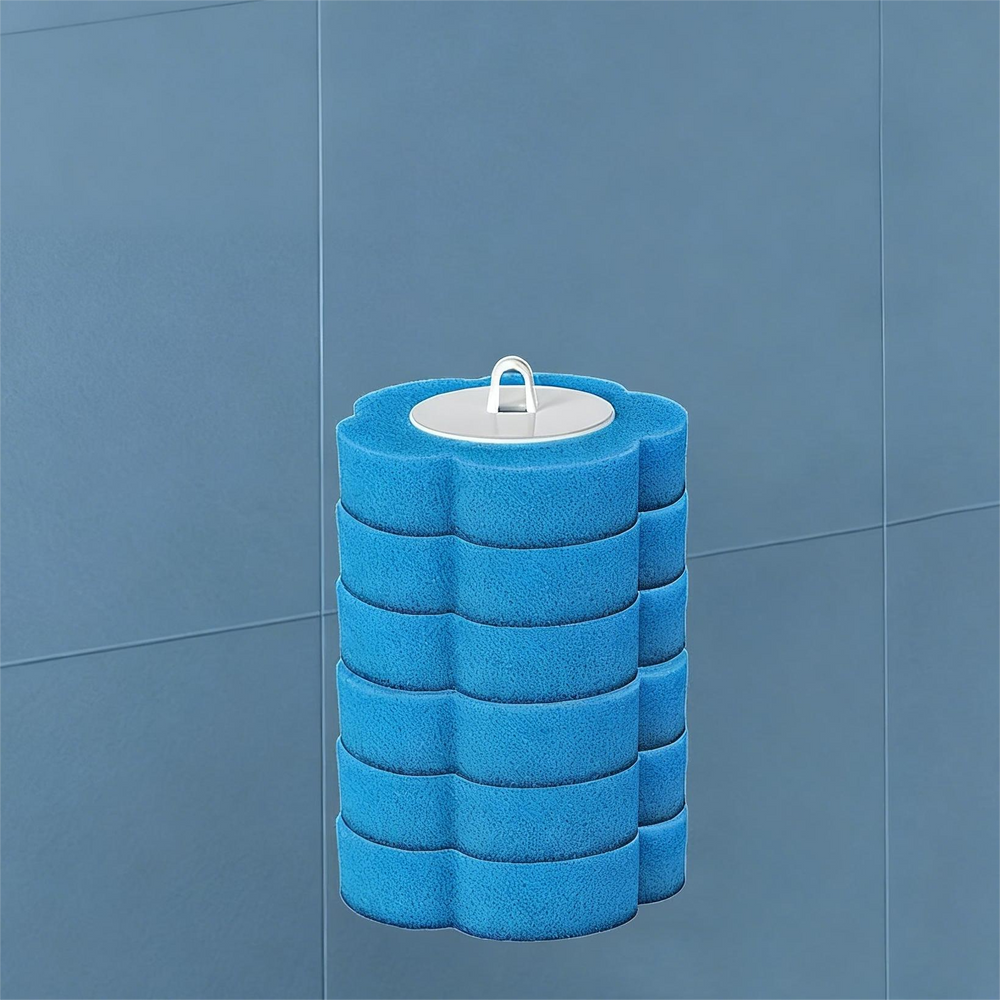 Disposable Toilet Brush – Wall-Mounted, Antibacterial Heads & 3 Scents