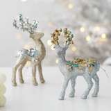 Sparkling Deer Ornament – Luxury Christmas Reindeer Decoration