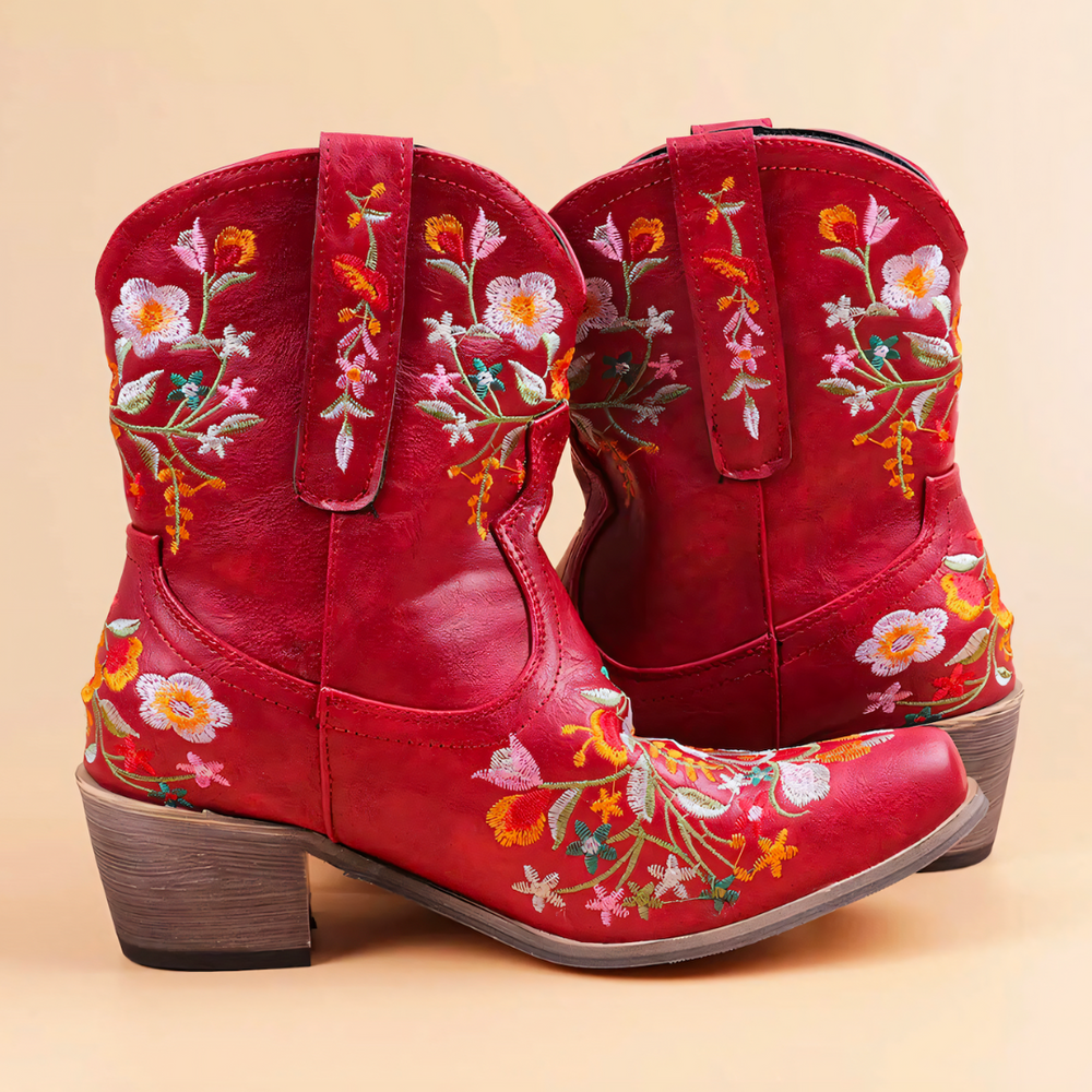 Sierra – Waterproof Vintage Cowgirl Boots