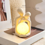 LunaGlow Ceramic Mood Light - Soothing Ambient Lighting for Home Décor