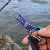 Fishing Pliers 3-in-1 – 420 Stainless Steel, Titanium-Coated & 17.5 cm Length