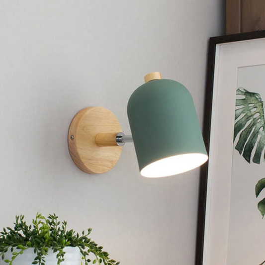 Drelis Wall Lamp – Wooden Design, Scandinavian Style & Warm Ambient Light
