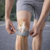 Silicone Knee Brace – Patella Support, Breathable & Adjustable Fit