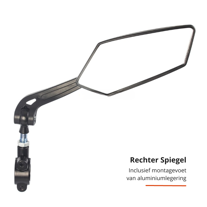 Verstellbarer 360° Fahrradspiegel mit Universeller Lenkerhalterung – Optimaler Sichtwinkel für sicheres Fahren