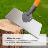 Garden Scraper Hoe – Manganese Steel Blade, Wooden Handle & 18/25/30cm Sizes