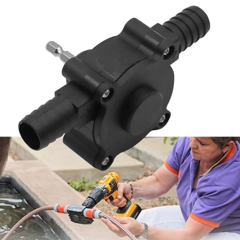 Self-Priming Drill Pump – 20-30 L/min, Fits Any Drill & Corrosion-Resistant