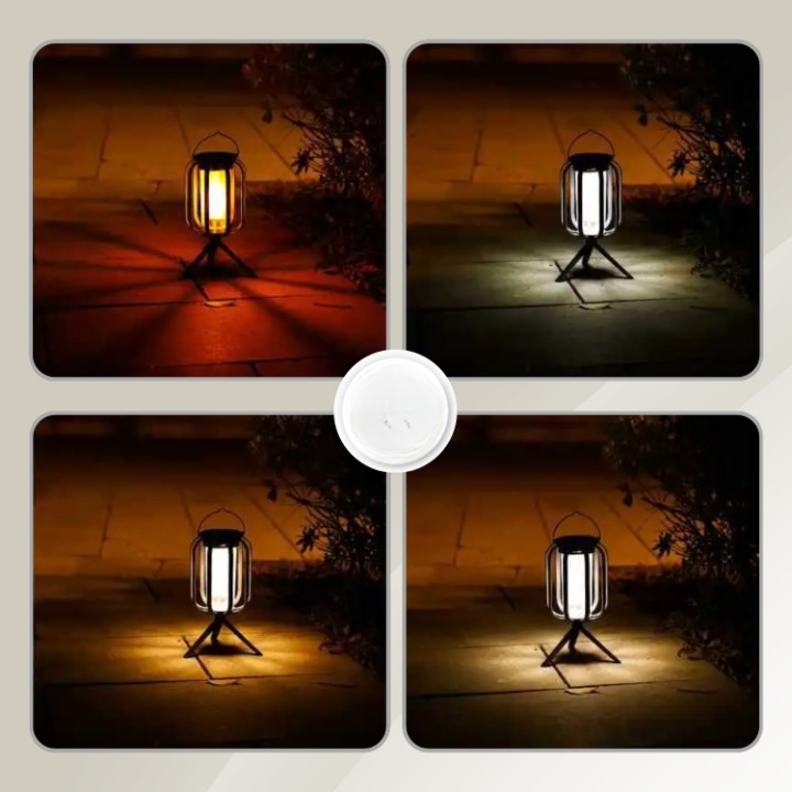 Optimized Product Title: "Tragbare LED-Laterne mit USB-Aufladung – Wasserdicht & Helligkeitsverstellbar für Camping, Outdoor & Notfälle" 

This title includes relevant keywords, highlights key features, and specifies the intended use, making it more appea