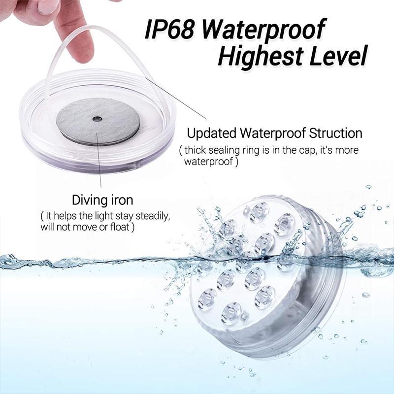 Kalsten | Remote Control Waterproof Magnetic Suction Cup LED Light