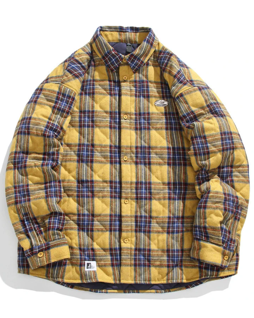 Vintage Baumwoll-Padded Jacke für Herren – Stilvolle, Bequeme und Warme Jacke aus Baumwolle