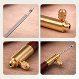 Tambour Stick Needle Set with Interchangeable Needles - Perfect for Embroidery & Crafting