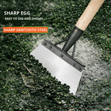 Enhanced Product Title: "Verstellbarer Unkrautschaber aus Manganstahl mit Ergonomischem Holzgriff – Effektives Unkrautentfernen für Garten und Landschaftspflege" 

This title includes relevant keywords for better visibility on Google Shopping while emphas