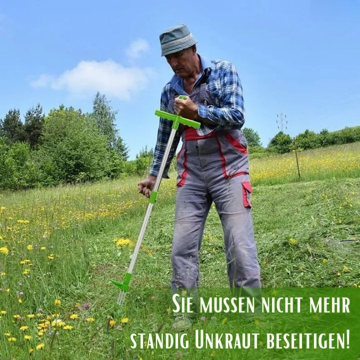 Ergonomischer Unkrautstecher mit Fußpedal – Rückenfreundliches Gartenwerkzeug für müheloses Unkrautentfernen