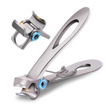 Heavy-Duty Nail Clipper for Thick Nails – Stainless Steel, 15mm Opening, with File