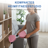 Stepper mit Widerstandsbändern für Ganzkörpertraining