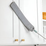 Mop Retractable Gap Cleaning Tool Microfiber Brush Flat Design
