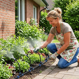 Drip Irrigation System – 360° Adjustable Sprayers, 12mm PE Tubing & 5-20m Lengths
