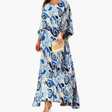 Women's Maxi Dress – Boho Print, Relaxed Fit & Summer Style