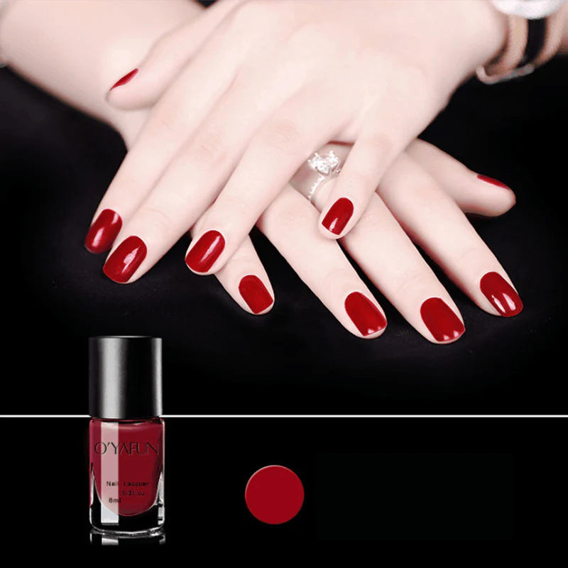 Peel-Off Nail Polish – Water-Based Formula, 9 ml & 17 Shades